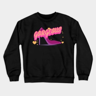 Gorgeous Barbie Pink Woman Crewneck Sweatshirt